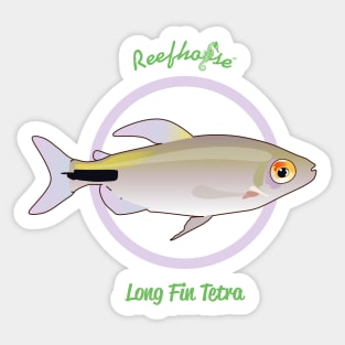 Long Fin Tetra Sticker